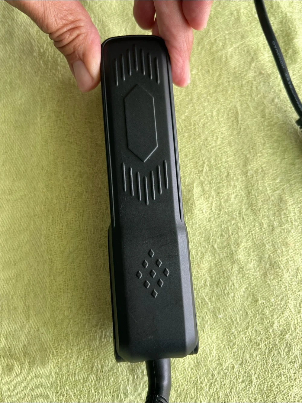 GVP Mini Flat Iron Hair Straightener in Black with ceramic Plates